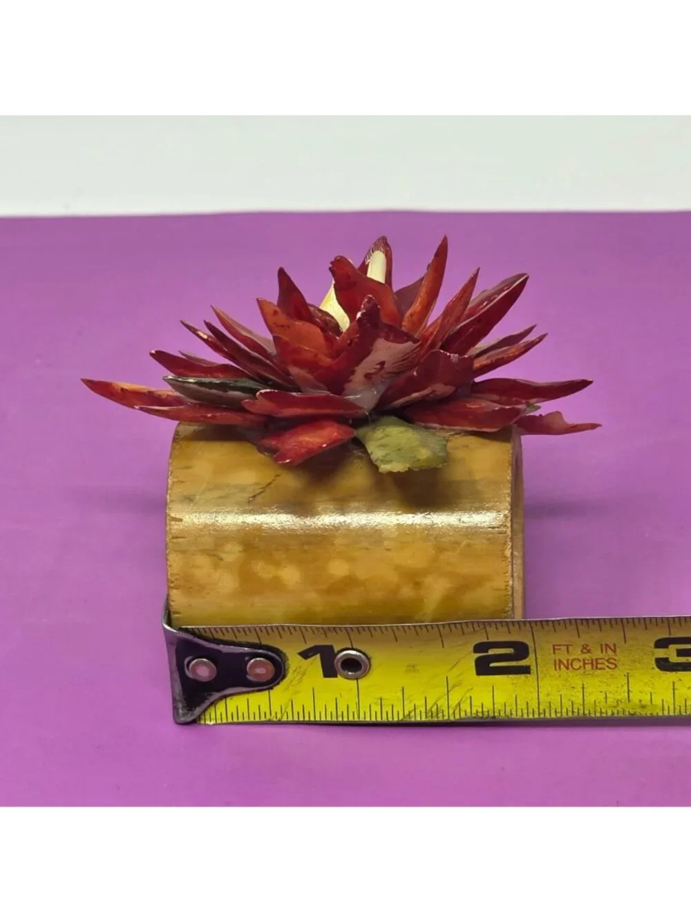Handcrafted The Bayou84 Coastal Decor Shell Flower Napkin Holder/Napkin Rings